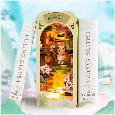 Rolife Book Nook & Wonderland Falling Sakura 240 Pce