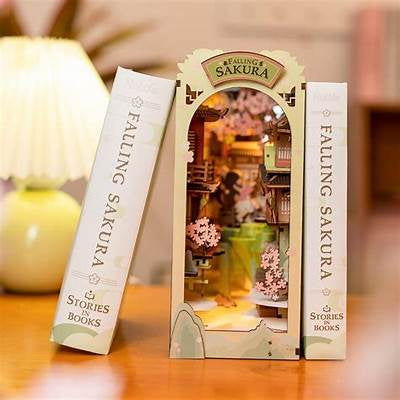 Rolife Book Nook & Wonderland Falling Sakura 240 Pce