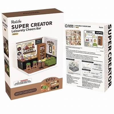 Rolife Super Creator Leisurely Cheers Bar 142 Pce