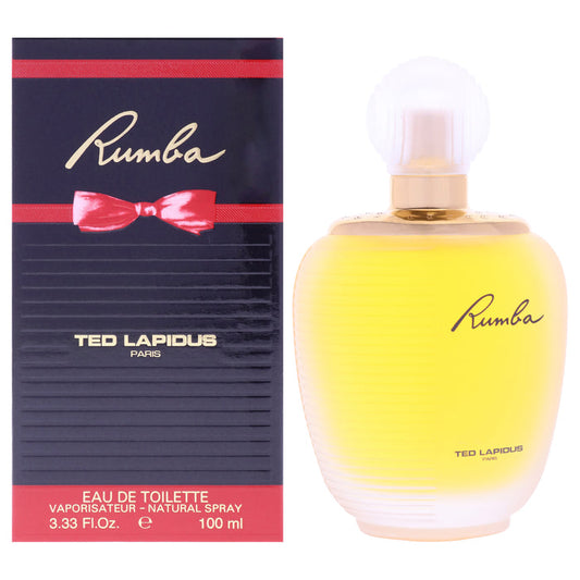 Rumba by Ted Lapidus for Women - 3.33 oz EDT Spray
