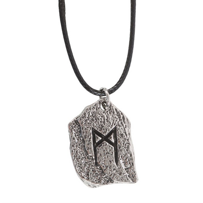 Rune of Transformation Viking Cord Necklace 🇬🇧