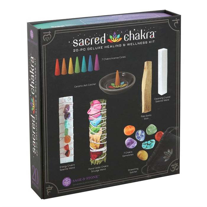 Sacred Chakra Deluxe Healing and Wellness Kit 🇬🇧