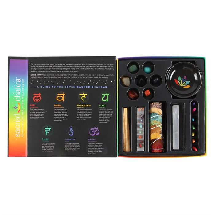 Sacred Chakra Deluxe Healing and Wellness Kit 🇬🇧