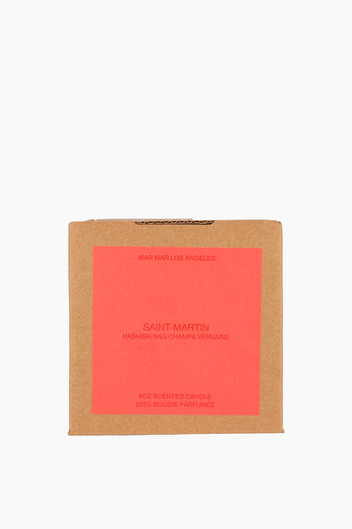 Saint Martin Candle | Hashish Nag Champa Vervaine