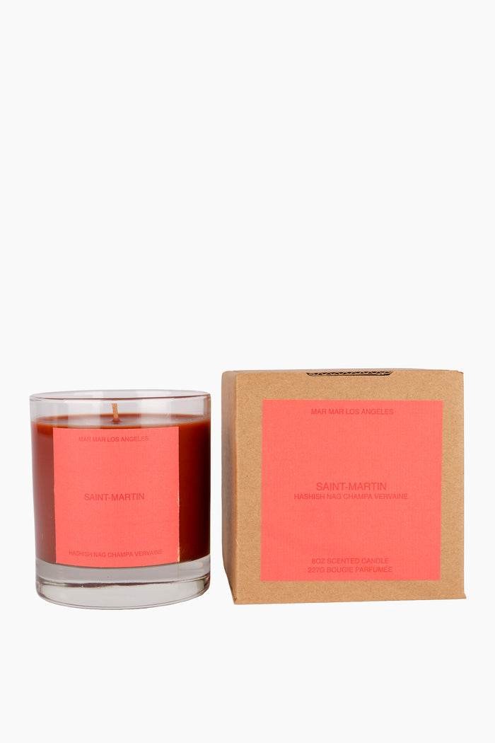 Saint Martin Candle | Hashish Nag Champa Vervaine