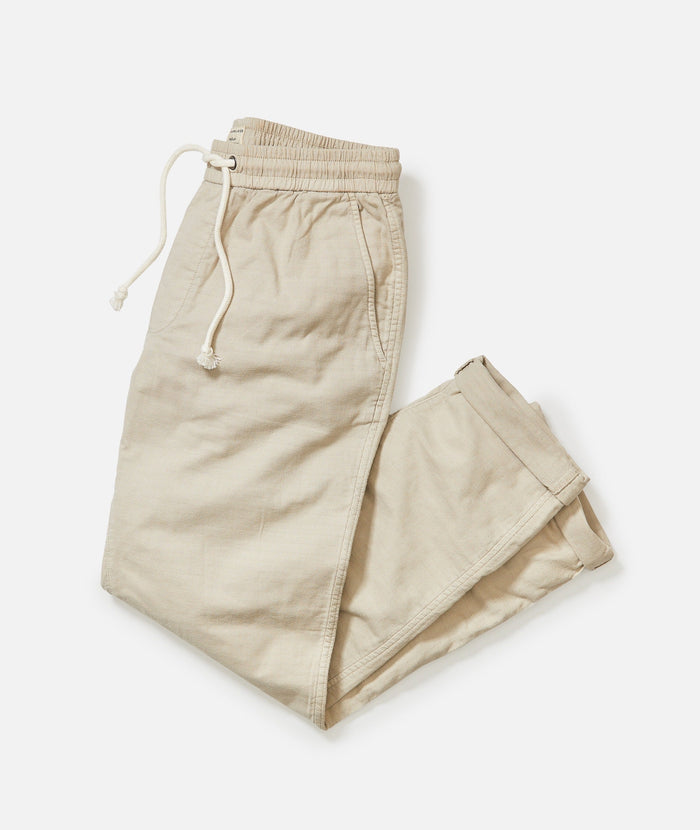 Saturday Stretch Beach Pant - Slim Straight Fog