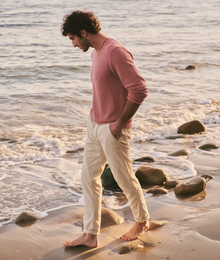 Saturday Stretch Beach Pant - Slim Straight Fog