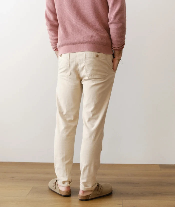 Saturday Stretch Beach Pant - Slim Straight Fog