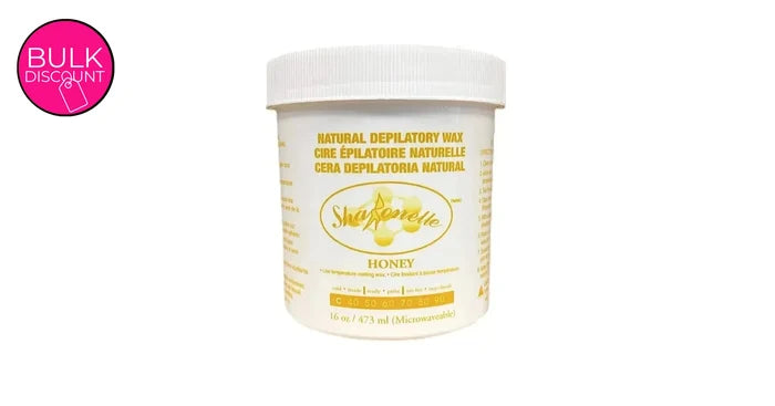 Sharonelle Soft Wax - Natural Honey (500ml) MICROWAVEABLE TUB