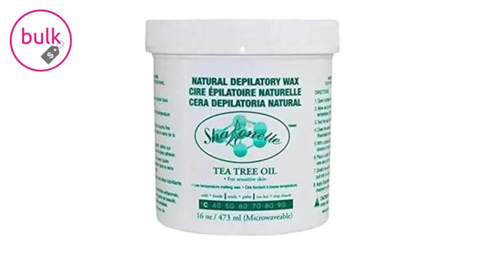 Sharonelle Soft Wax - Tea Tree Cream, sensitive skin (500ml) MICROWAVEABLE TUB