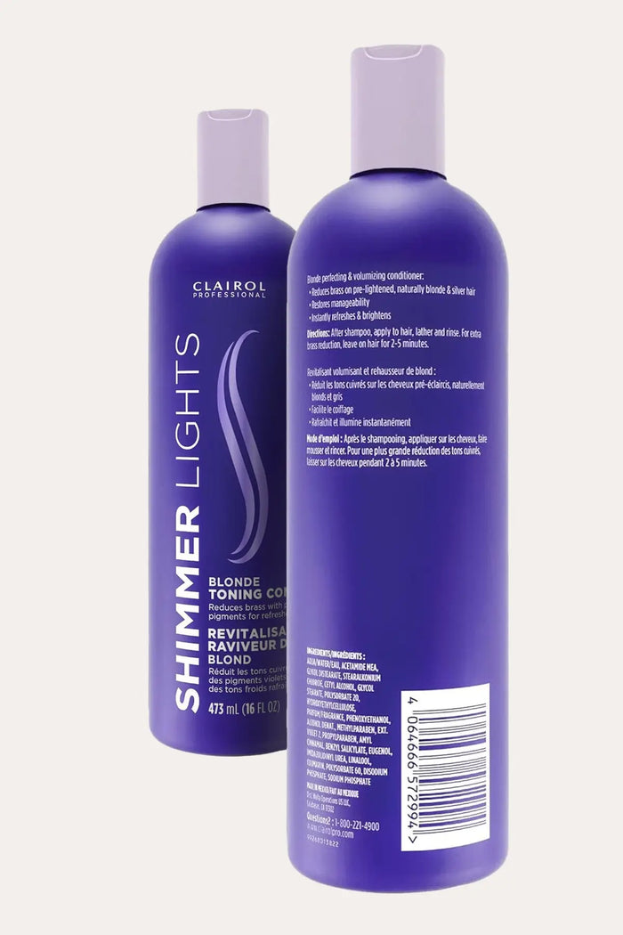 SHIMMER LIGHTS BLONDE TONING CONDITIONER - BSW BEAUTY CANADA