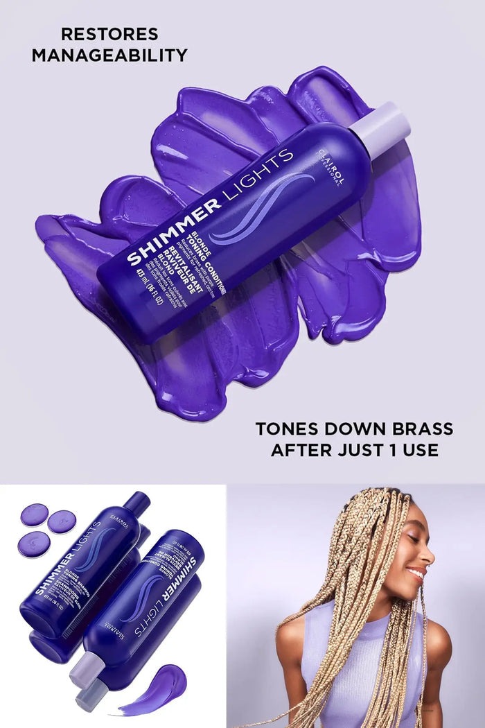 SHIMMER LIGHTS BLONDE TONING CONDITIONER - BSW BEAUTY CANADA