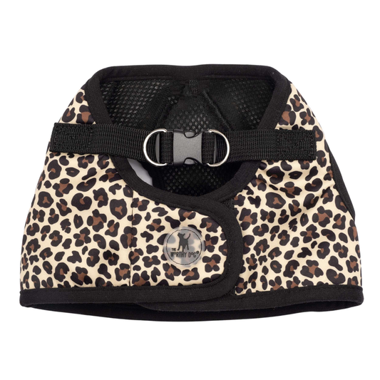 SIDE-KICK-DOG-HARNESS-TAN-LEOPARD