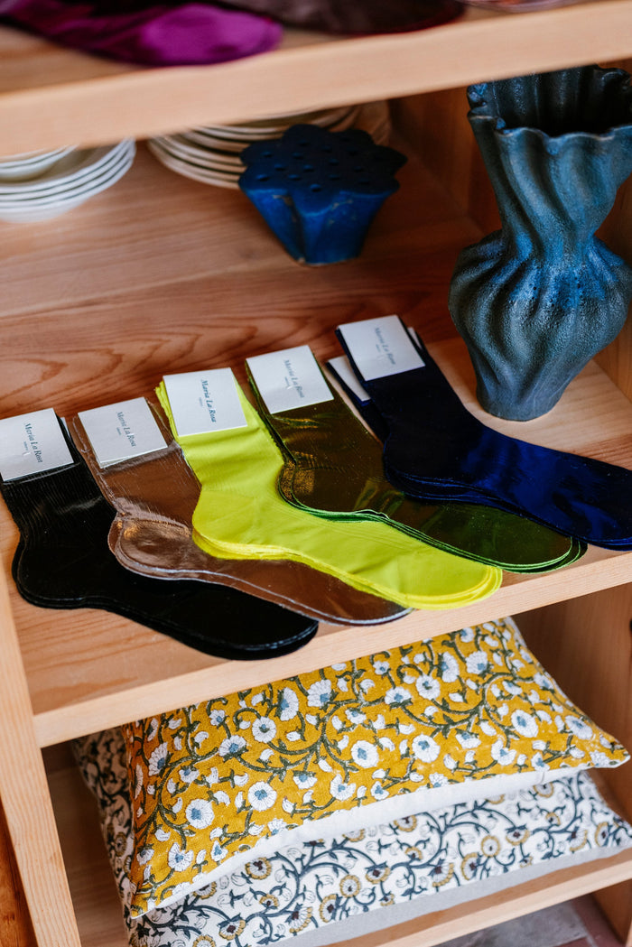 Silk Laminated Socks