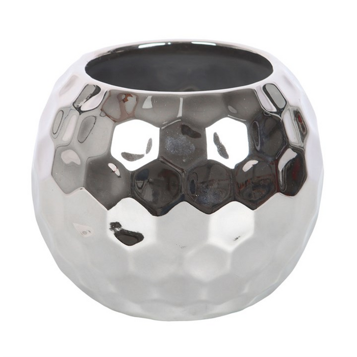 Silver Disco Ball Vase 🇬🇧