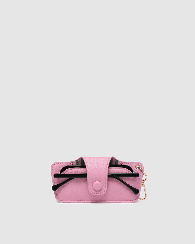 Skittle Sunglass Case - Green/Bubblegum Pink
