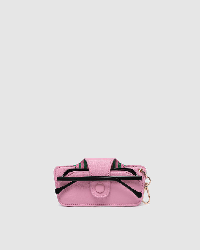 Skittle Sunglass Case - Green/Bubblegum Pink