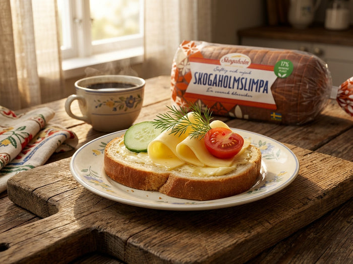 Skogaholm Skogaholmslimpa 2 × 775g (2 × 27.3 oz) – Authentic Swedish Sweet Rye Bread