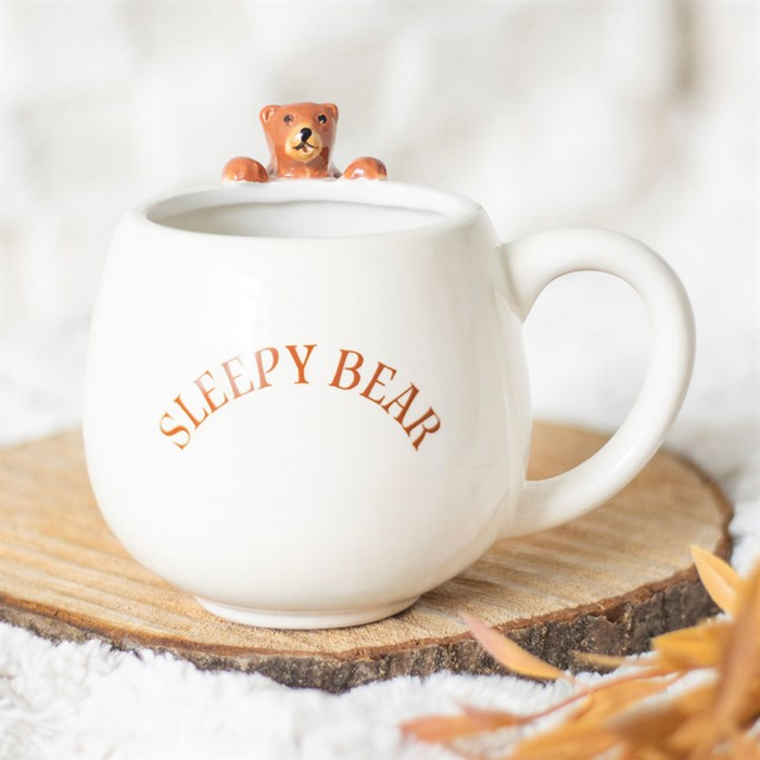 Sleepy Bear Rounded Mug 🇬🇧