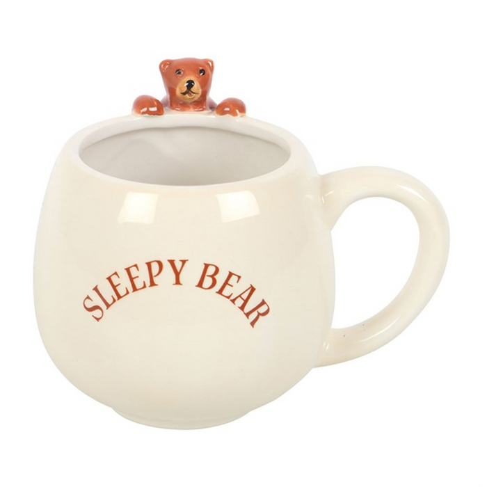 Sleepy Bear Rounded Mug 🇬🇧