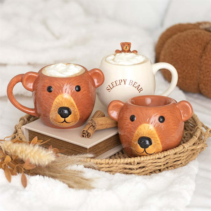 Sleepy Bear Rounded Mug 🇬🇧