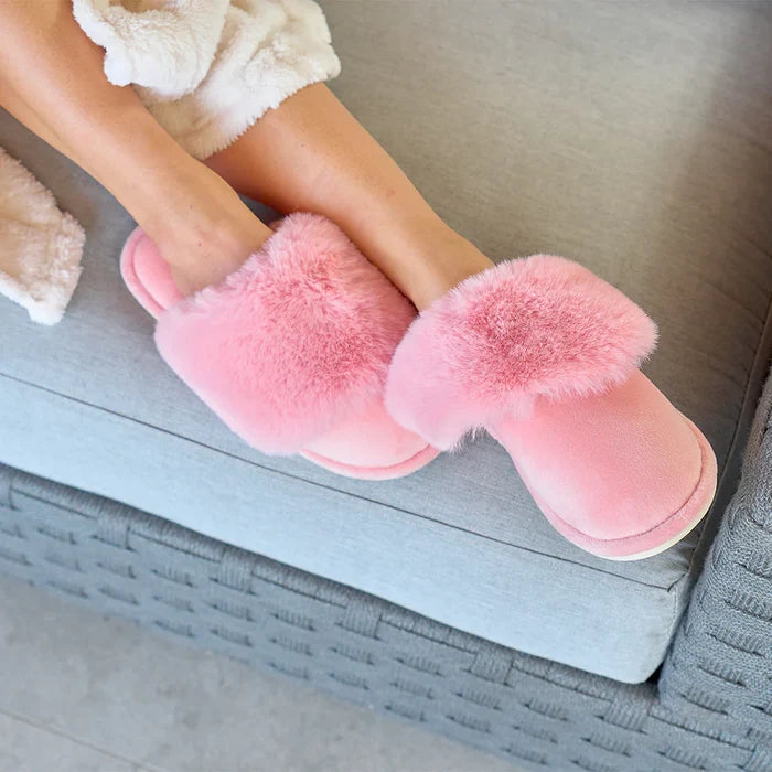Slippers - Cosy Luxe - Pink Lemonade