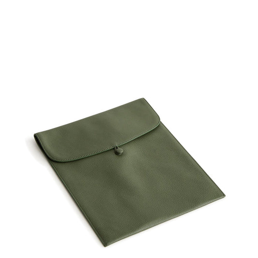 Small Envelope Tech Sleeve-Bronze Green-Image 1-Vera Bradley