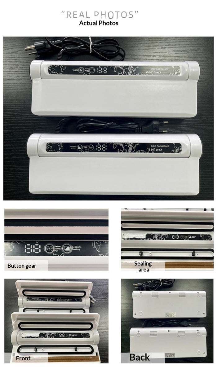 Small Fully Automatic Vacuum Sealing Machine For Home Use 🇨🇳