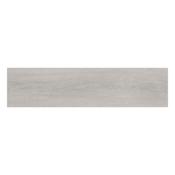 Rectangular gray tile on a white background