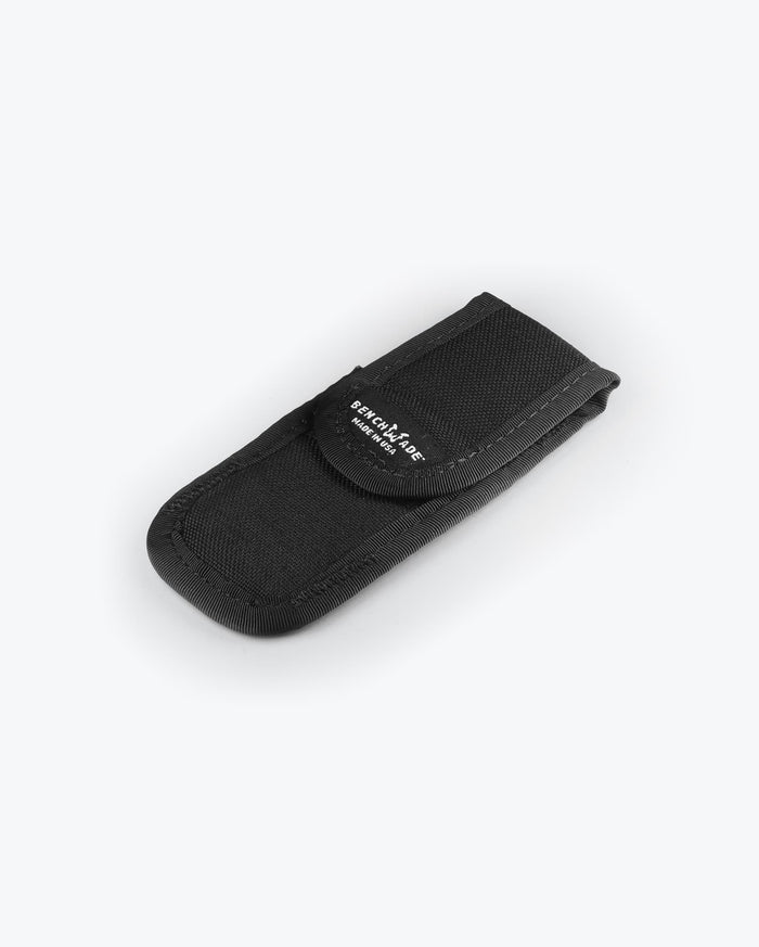 Black 1680 Denier Nylon Knife Sheath - Side Profile View | Benchmade Knife Co.