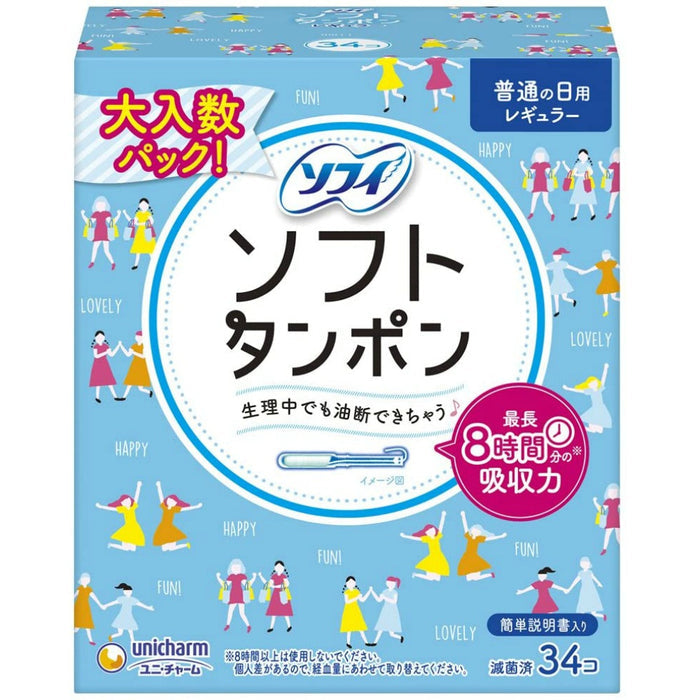 Sofy Soft Tampons Regular 34 pieces