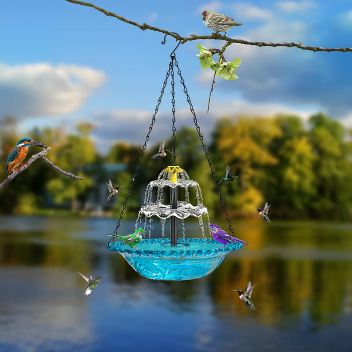 Solar-Powered Fountain Bird Feeder Bird Bath 🇨🇳