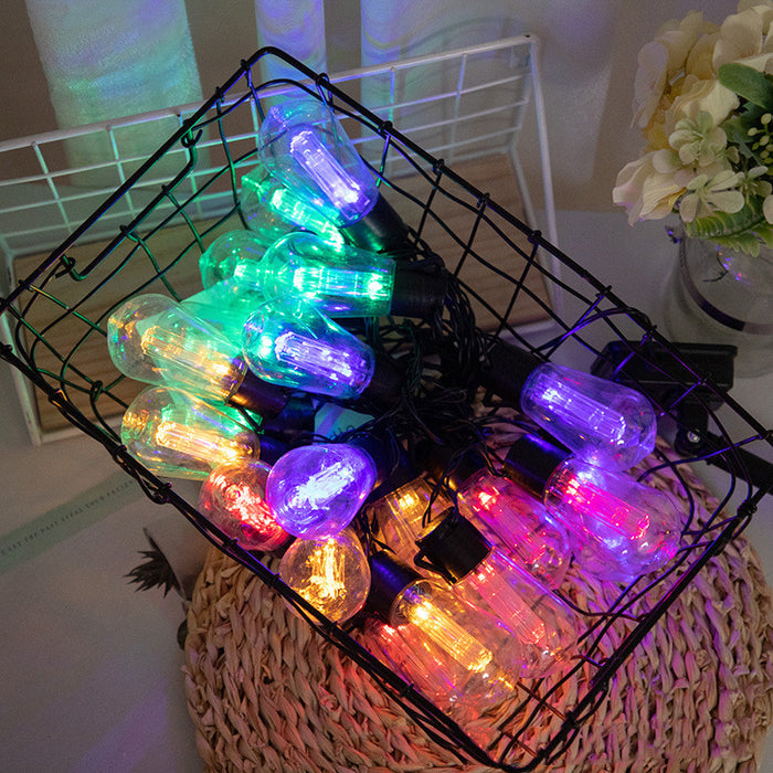 Solar Water Drop Bulb Lantern Outdoor Garden  Wedding Lights 🇨🇳