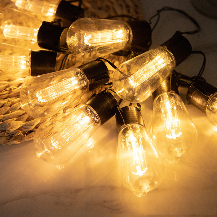 Solar Water Drop Bulb Lantern Outdoor Garden  Wedding Lights 🇨🇳