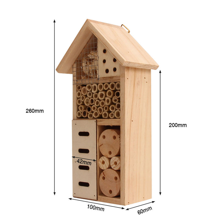 Solid wood insect house 🇨🇳