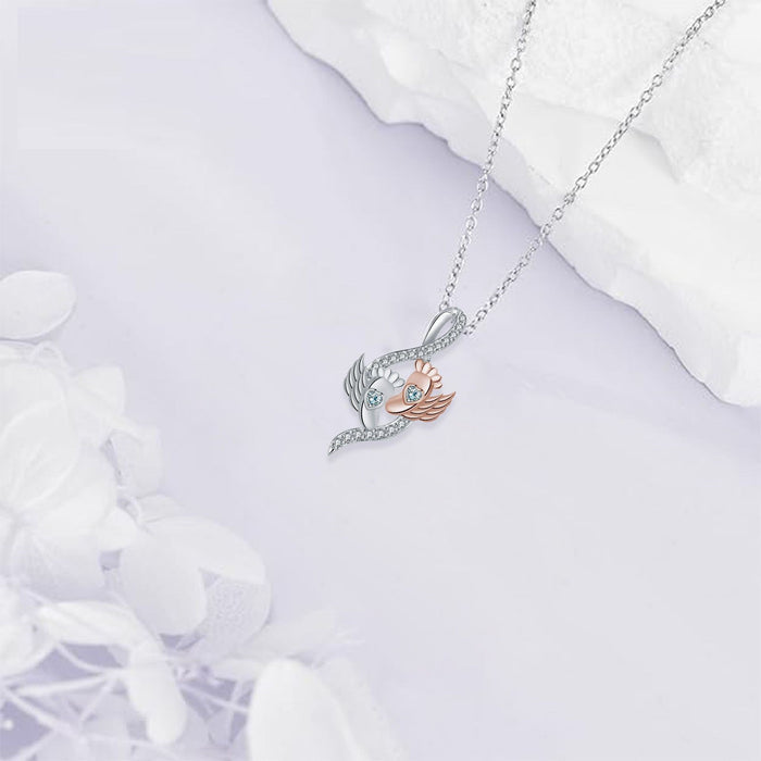 Special-interest Design Doll Foot Pendant Necklace 🇨🇳