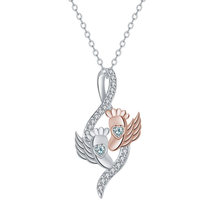 Special-interest Design Doll Foot Pendant Necklace 🇨🇳
