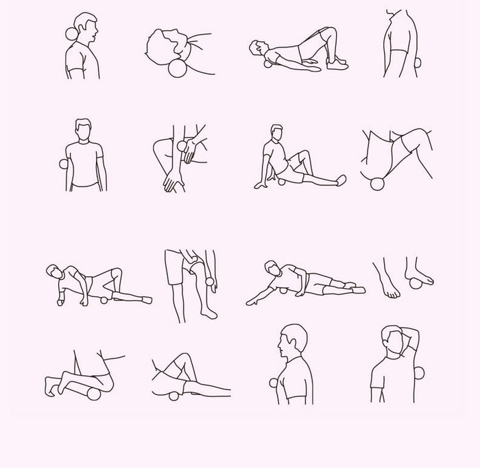 Spine Yoga Stabilization Fascia Relaxation Ball 🇨🇳