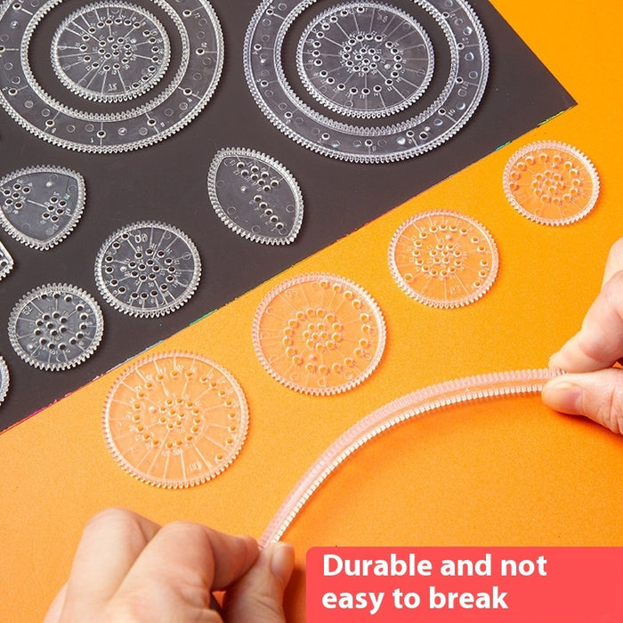 Spirograph Variety Drawing Ruler Educational Toys