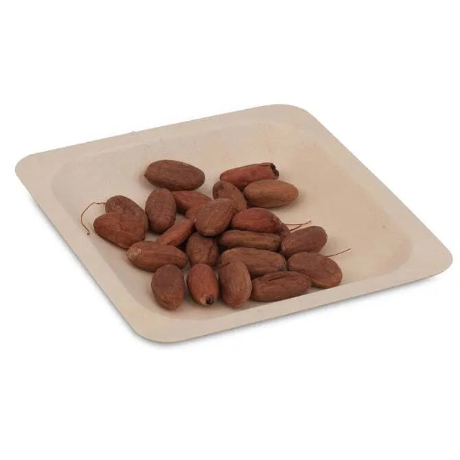 Square Poplar Wood Plate 5.5 inch