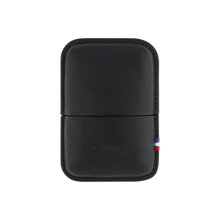 S.T. Dupont Line 2 Leather Lighter Case Black - 183070