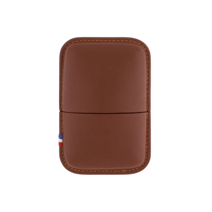 S.T. Dupont Line 2 Leather Lighter Case Brown - 183071