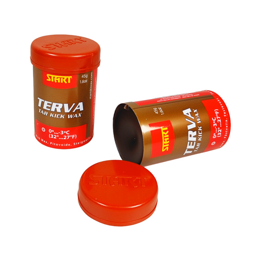 A product picture of the Start Terva (Tar) Two Red Kickwax (0C/-3C) | 45g
