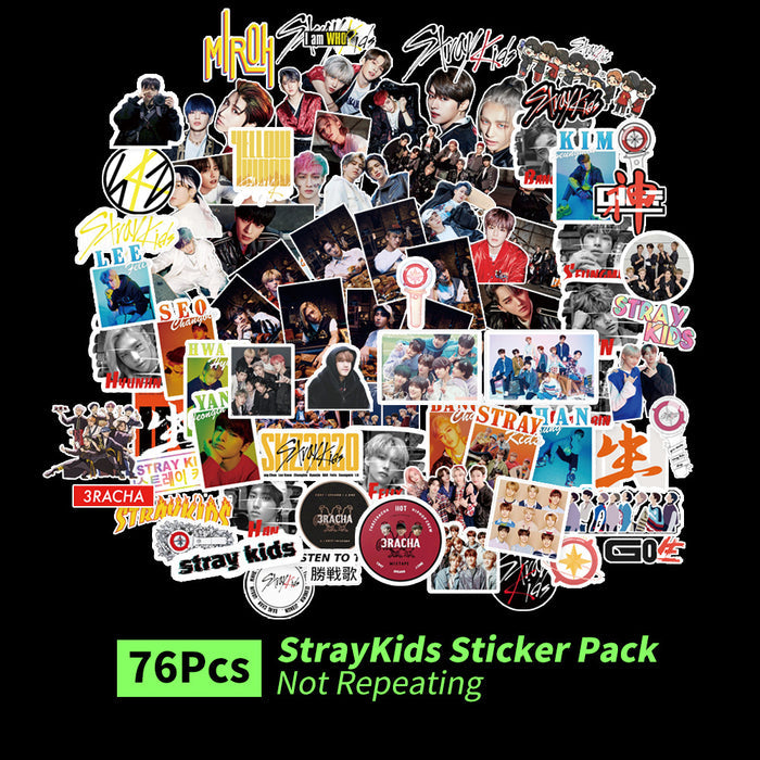 Stray Kids Twice Got7 Seventeen Txt Stickers Star Stickers 🇨🇳