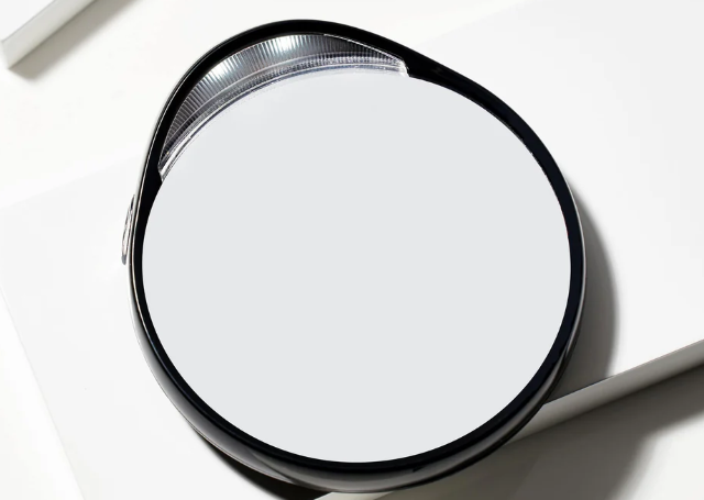 Studio-Lighted 10x Mirror