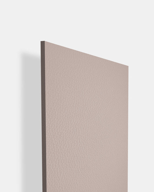 Stylish Beige - LT 136 - Solid Color Leather Laminate