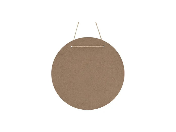 Sublimation Blanks Round MDF Sign (φ25cm)