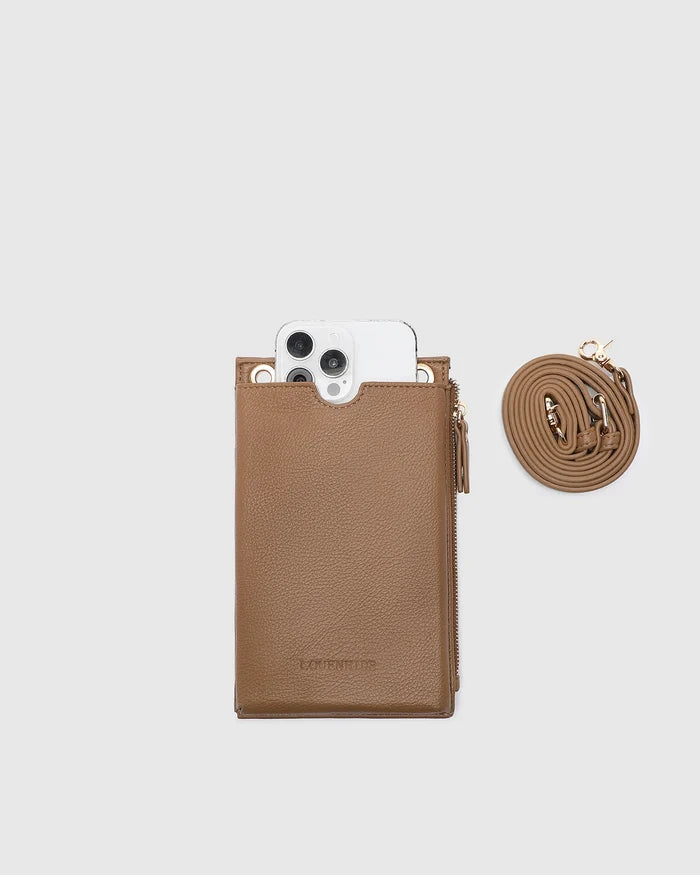 Suki Phone Bag - Caramel