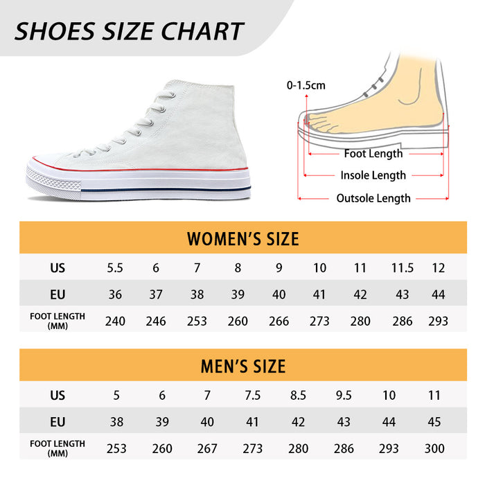 Sunflower Cow High-top Canvas Shoes 🇨🇳