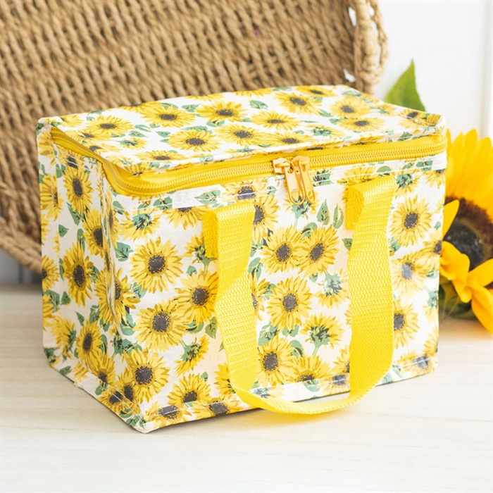 Sunflower Print Lunch Bag 🇬🇧